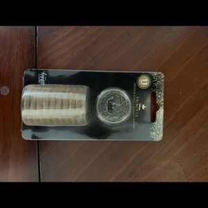 Happy planner classic gold glitter discs